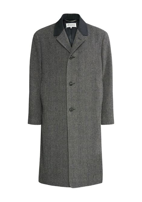 wool coat man anthracite MAISON MARGIELA | S50AA0159 M35485001F